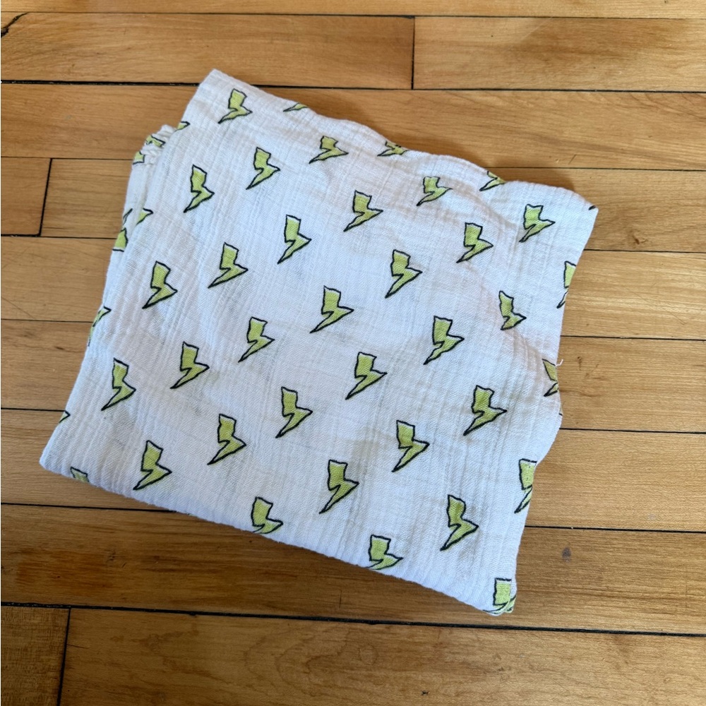 Aden + Anais lightning bold print muslin swaddle‎ infant receiving blanket